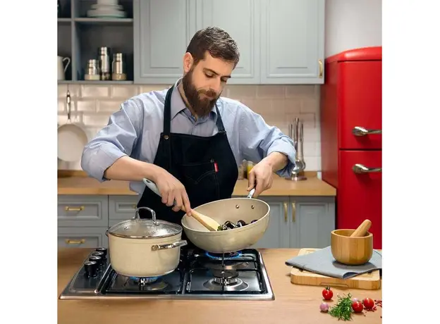 ტაფა Korkmaz A1273 Wok 24X6,5 cm / 2.5 Lt., 5 image