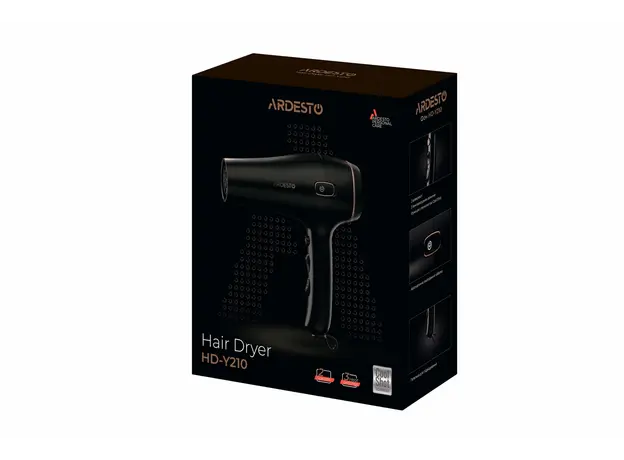 თმის საშრობი ARDESTO Hair dryer  HD-Y210, 6 image