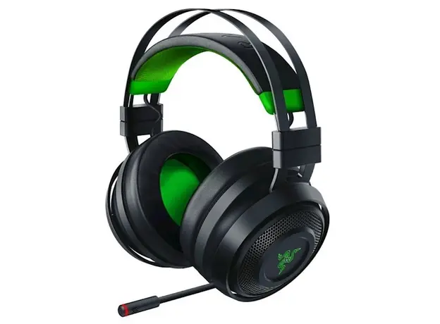 ყურსასმენი Razer Nari Ultimate for Xbox One WL Black/Green, 2 image