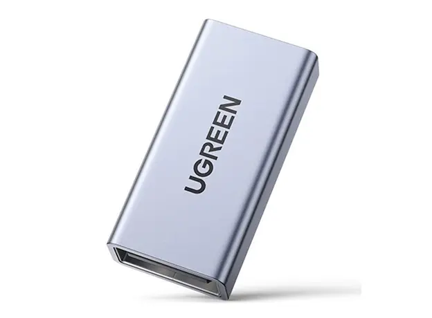 USB ადაპტერი UGREEN US381 (20119) USB 3.0 Type A Female to Female Adapter, Gray, 4 image
