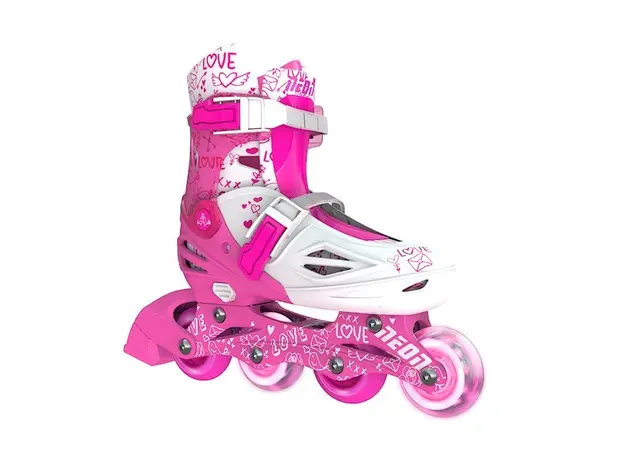 როლიკები NEON Rollers INLINE SKATES PINK (SIZE 34-38), 2 image
