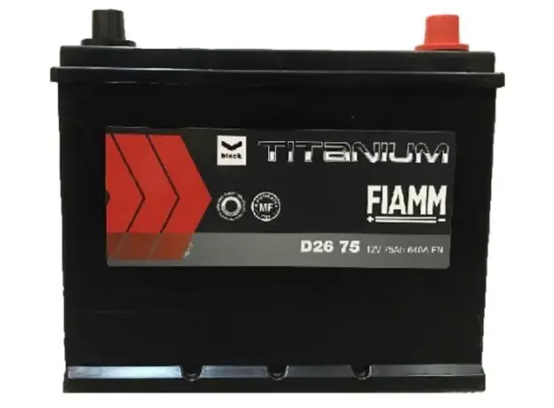 აკუმულატორი FIAMM bT D26 75 ა*ს JIS R+