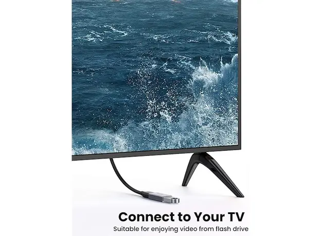 USB ადაპტერი UGREEN US381 (20119) USB 3.0 Type A Female to Female Adapter, Gray, 5 image