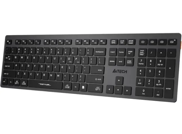 კლავიატურა A4tech Fstyler FBX50C Bluetooch & Wireless Keyboard EN/RU Grey, 4 image