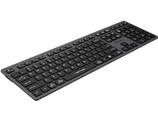 კლავიატურა A4tech Fstyler FBX50C Bluetooch & Wireless Keyboard EN/RU Grey, 5 image