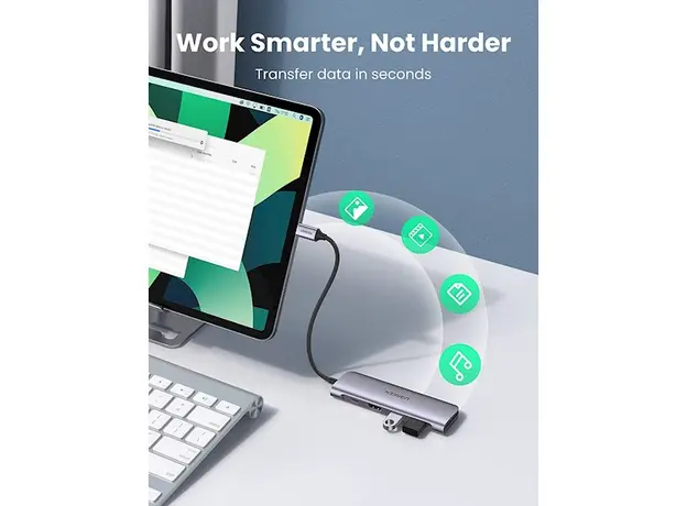 Type-C ჰაბი UGREEN CM195, 6 image