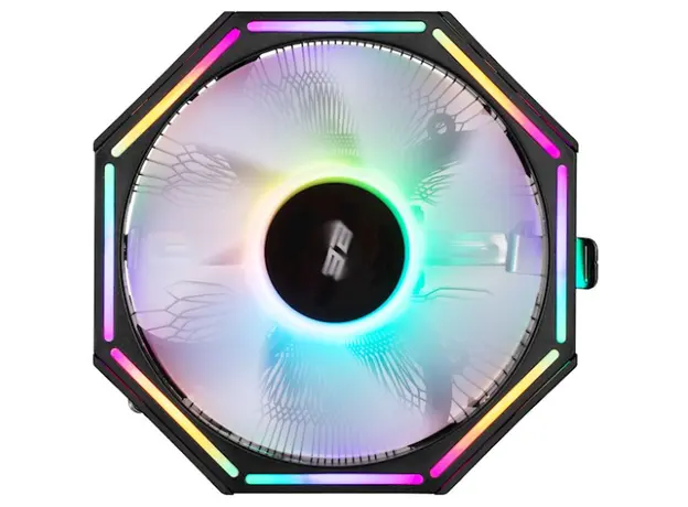 ქულერი 2E Gaming CPU cooling system Air Cool AC120ZP RGB, LGA1700, 1200, 115X, 775, AM5, AM4, AM3, AM3+, AM2, AM2+, FM2, FM1, 4pin RGB, TDP 95W