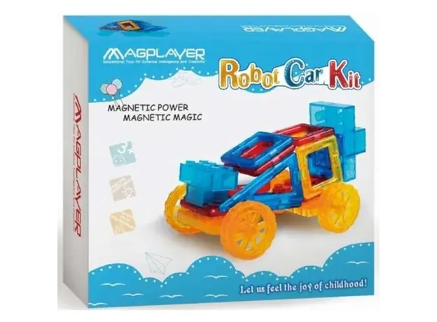 კონსტრუქტორი Magplayer Designer magnetic set 32 e. MPX-32, 2 image