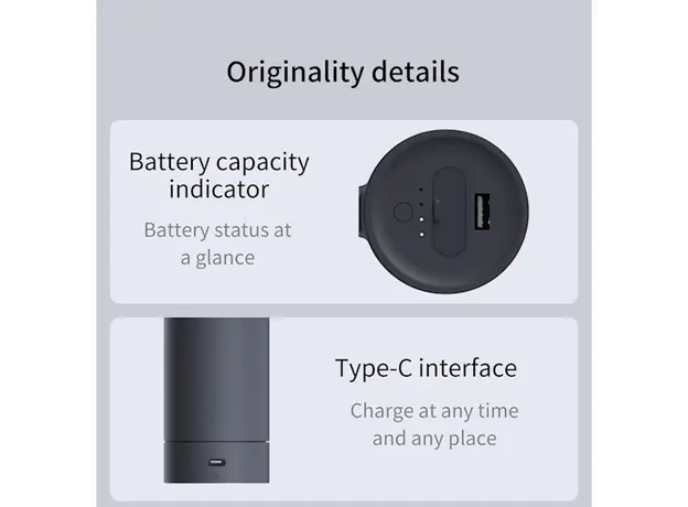 მულტიფუნქციური მტვერსასრუტი Xiaomi Lydsto YM-XCYJDY02, 0.2L, 10000mAh, 3in1, Jump Starter, PowerBank, Vacuum Cleaner, Black, 8 image