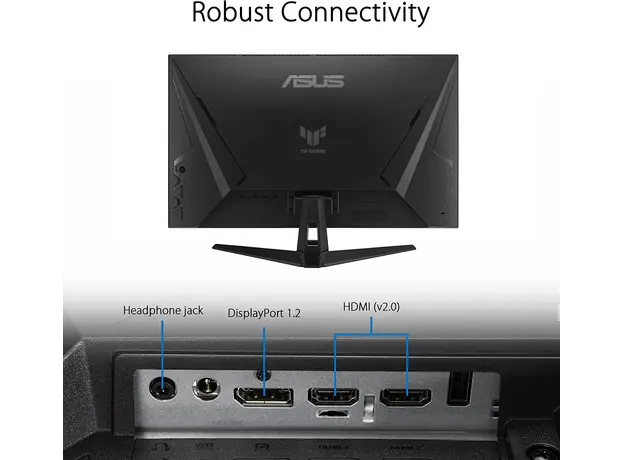 მონიტორი ASUS Monitor LCD 31.5" Asus TUF Gaming VG32AQA1A 2xHDMI, 5 image