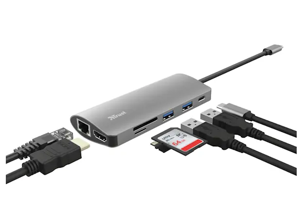 ადაპტერი DALYX 7-IN-1 USB-C ADAPTER, 3 image