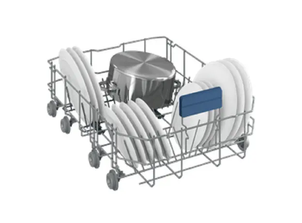 ჭურჭლის სარეცხი მანქანა Beko BDFS26020WQ b300, E, 46Dba, White, 4 image