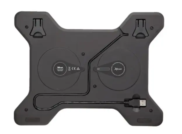 Laptop Cooler Trust Xstream Breeze Laptop Cooling Stand 15.6" Black - 17805, 5 image