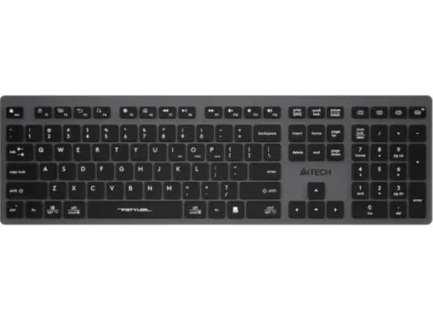 კლავიატურა A4tech Fstyler FBX50C Bluetooch & Wireless Keyboard EN/RU Grey