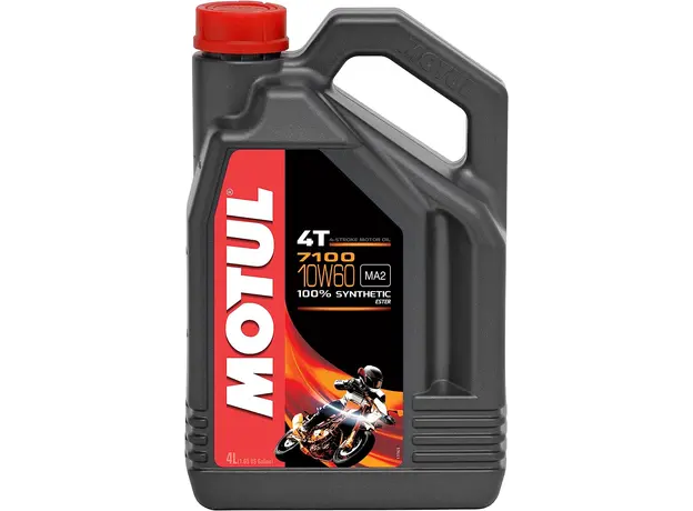 ზეთი MOTUL 7100 10W60 4T ROAD/OFF-R. 4L