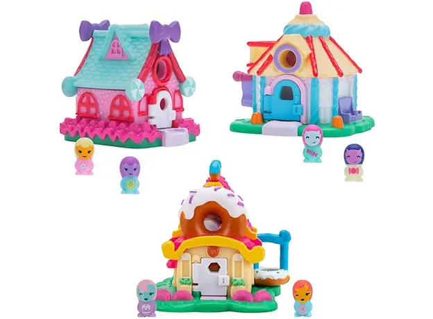 სათამაშო სახლები Li`l Woodzeez BOBBLEHEAD, WOODZEEZ ASSORTMENT 3PCK, S3, 2 image