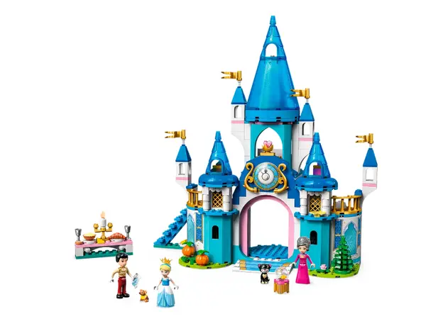 ლეგო LEGO Disney Princess Cinderella and Prince Charming's Castle, 3 image