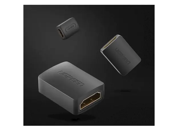 ადაპტერი UGREEN 20107 HDMI Female to Female Adapter (Black), 7 image