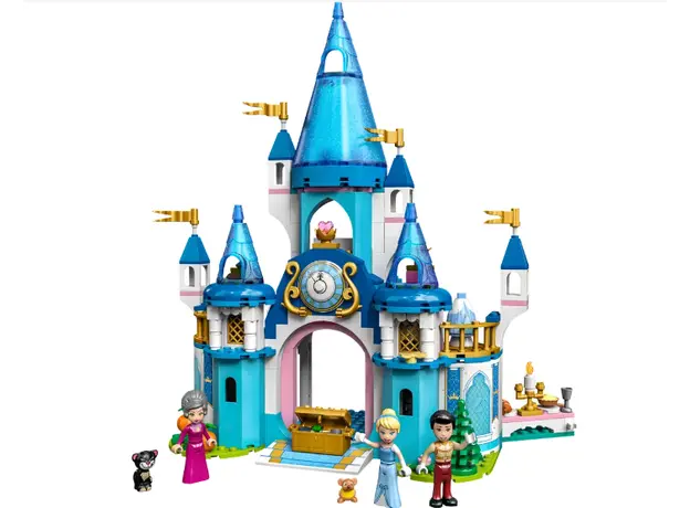 ლეგო LEGO Disney Princess Cinderella and Prince Charming's Castle, 2 image