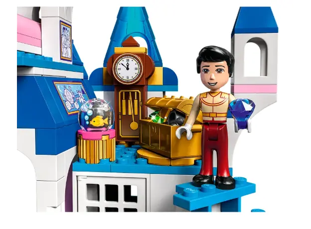 ლეგო LEGO Disney Princess Cinderella and Prince Charming's Castle, 5 image