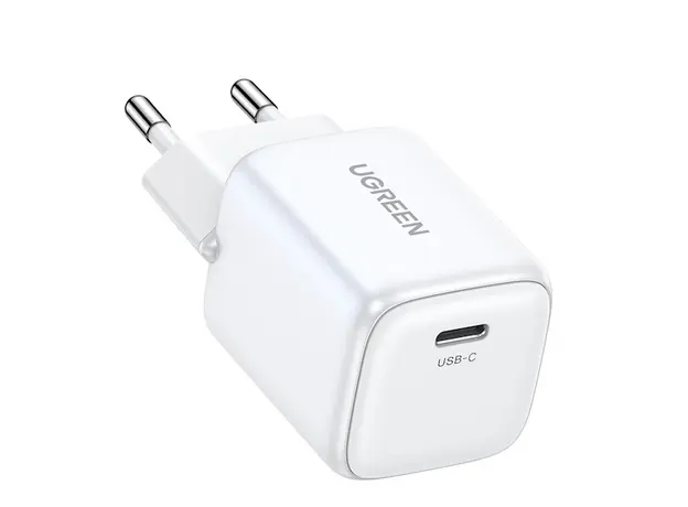 დამტენი UGREEN Charger Type-c CD319 (15326) Nexode, 30W, Single port, USB-C, White, 2 image