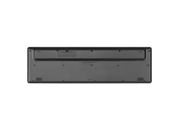 კლავიატურა 2E Keyboard membrane KS260 106key, WL, EN/UK, black, 4 image