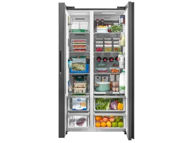 მაცივარი Midea MDRS791MIE28, 604L, A++, Refrigerator, Black, 7 image