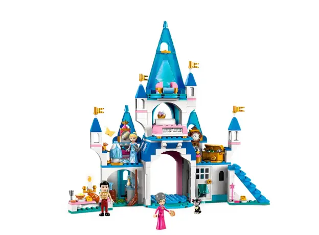 ლეგო LEGO Disney Princess Cinderella and Prince Charming's Castle, 4 image