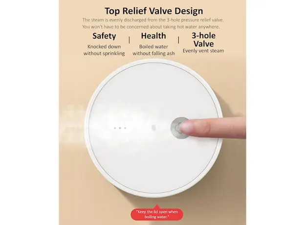 თერმოსი deerma Electric Kettle DEM-DR050, 3 image