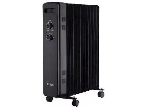 ზეთის გამათბობელი Zilan ZLN8450, 2500W, Oil Radiator, Black
