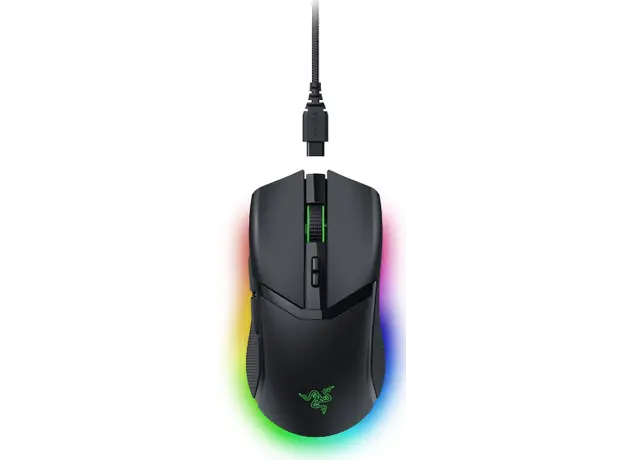მაუსი Razer Mouse Cobra Pro, RGB, USB-A/WL/BT, black, 2 image