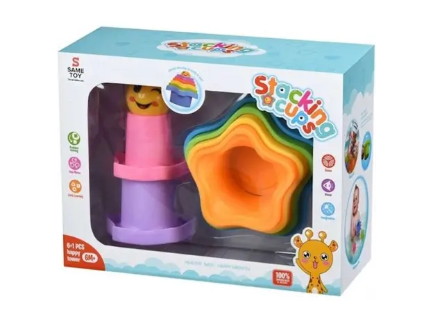 ქვიშის ფორმები Same Toy Hexagon Toy Cup 618-10Ut, 2 image
