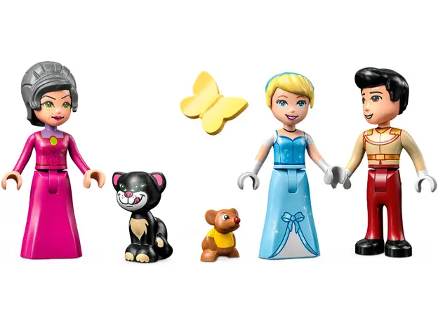 ლეგო LEGO Disney Princess Cinderella and Prince Charming's Castle, 6 image