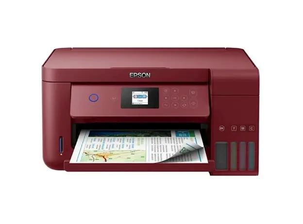 პრინტერი Epson C11CJ63413 EcoTank L4267, MFP, A4, Wi-Fi, USB, Red, 2 image