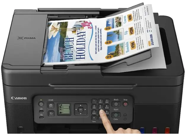 პრინტერი Canon PIXMA G4470 with Wi-Fi, ADF (5807C009AA), 4 image