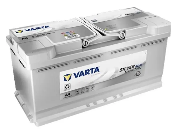 აკუმულატორი VARTA SIL AGM A4 105 ა*ს R+