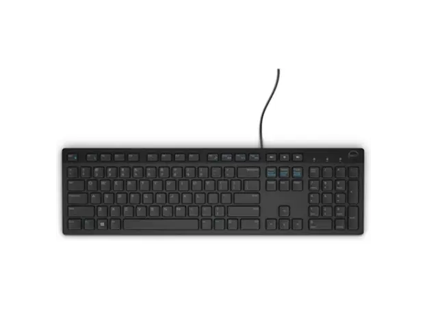 კლავიატურა Dell Multimedia Keyboard-KB216 - English (QWERTY) - Black, 2 image