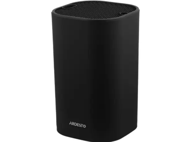 დანების ჩასაწყობი Ardesto Knife Block Gemini, 23 cm, black, plastic, 2 image