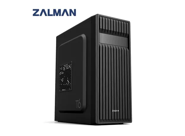 კომპიუტერის ქეისი Zalman T6, MidT, 2xUSB2.0,1xUSB3.0, 2x120mm, without PSU, black, 2 image
