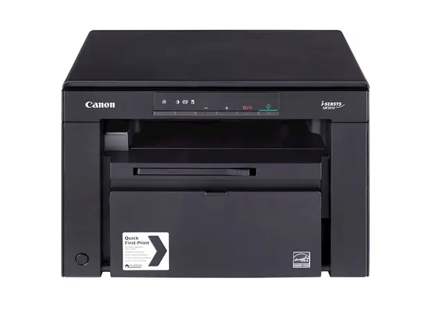 ლაზერული პრინტერი Canon i-SENSYS MF3010 18PPM 5252B034AA + 2 ცალი ორიგინალი კარტრიჯი