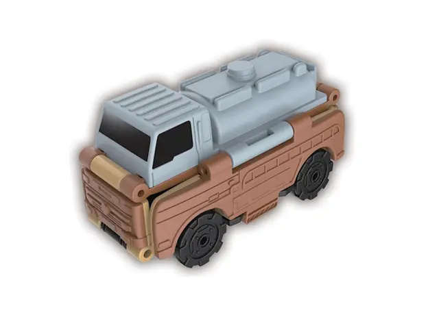 სათამაშო მანქანა TransRacers Parade Truck & Transport Truck, 4 image