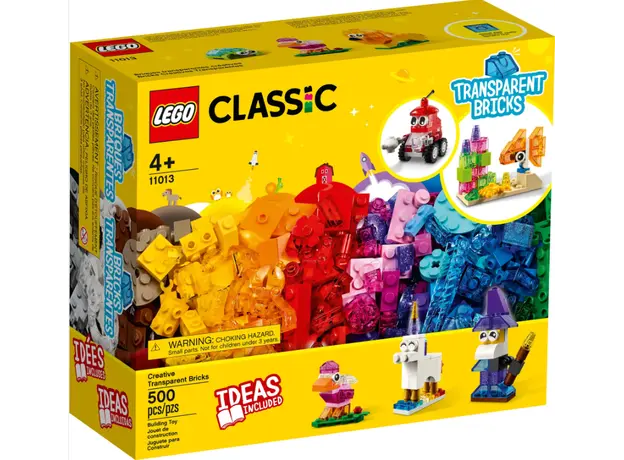 ლეგო LEGO Classic Creative Transparent Bricks, 8 image