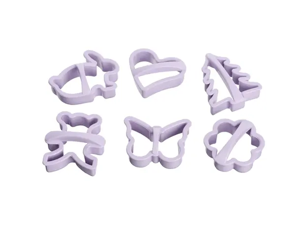გამოსაცხობი ფორმა ARDESTO Elegance Biscuit Moulds 6 pcs, lilac