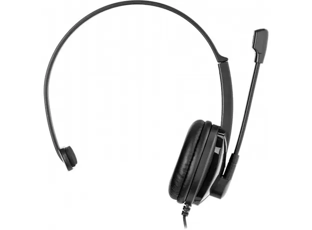ყურსასმენი 2E CH12MU, Mono Headphones, Wired, USB, Black, 3 image