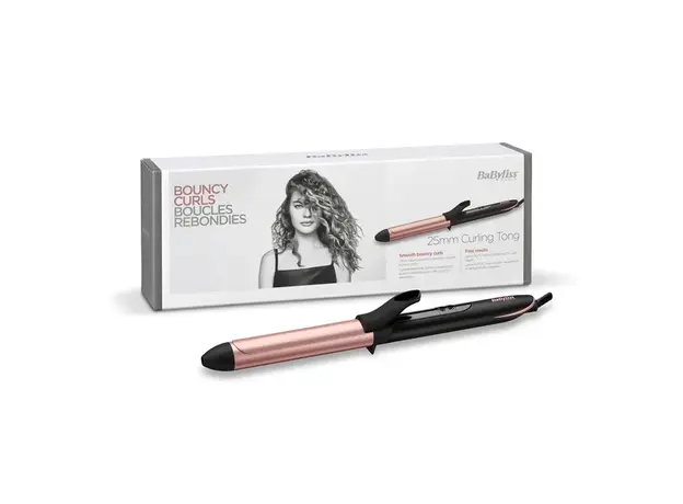 თმის სახვევი Babyliss C451E Hair Curler Black/Pink, 5 image