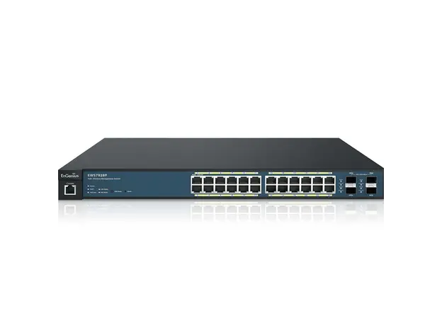 სვიჩი 50AP Wireless Management 24-port GbE PoE.Switch at 185W 4SFP L2 19i, 2 image