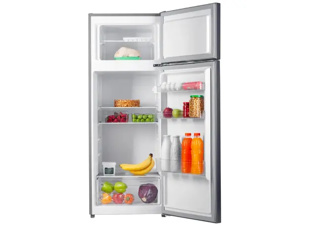 მაცივარი Hoffmann DFTN-143S, 206L, A++, Refrigerator, Silver, 6 image