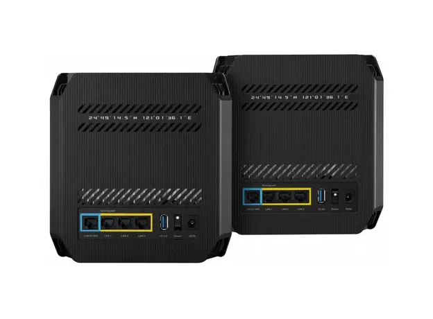 როუტერი ASUS ROG Rapture GT6 AX10000 2er Set Tri-Band Gaming Mesh WiFi System, 3 image