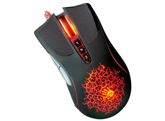 მაუსი A4tech Bloody A90 LIGHT STRIKE RGB Gaming Mouse Black, 3 image