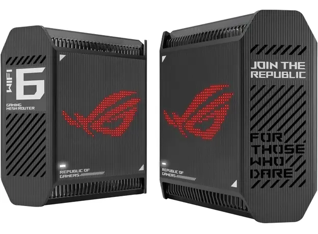 როუტერი ASUS ROG Rapture GT6 AX10000 2er Set Tri-Band Gaming Mesh WiFi System